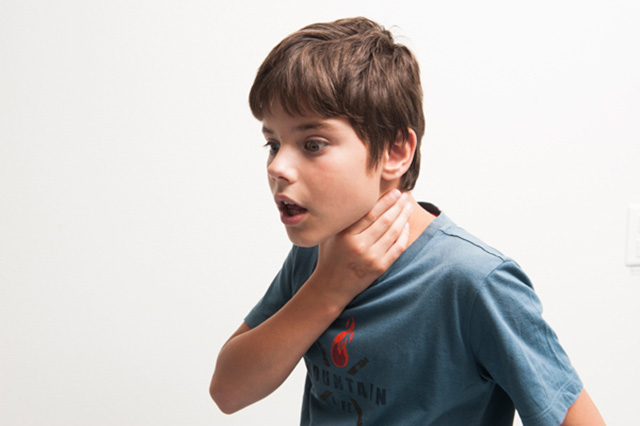 en cas d'étouffement 