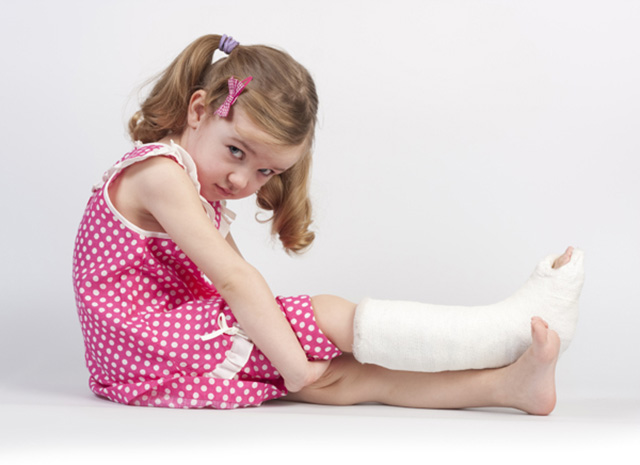 fracture chez l'enfant